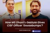 How MS Dhonis Gesture