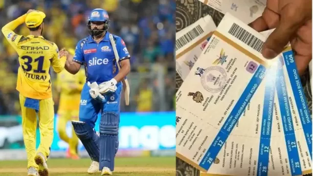 How to book CSK vs MI tickets?