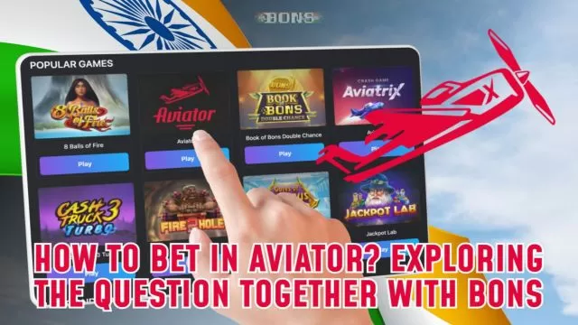How to play Aviator to Bons app
