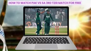 How to Watch PAK vs SA