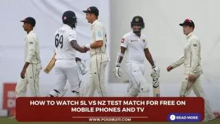 How to watch SL vs NZ