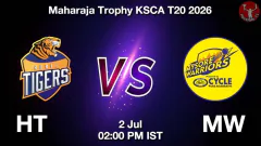 HT vs MW 2026 Match Picture