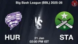 HUR vs STA BBL