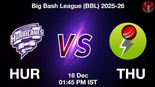 HUR vs THU BBL 2025-26, Pitch