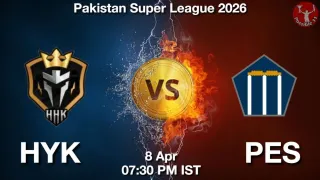HYK vs PES PSL 2026, Pitch