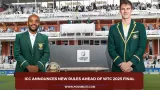 ICC Announces New Rules