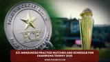 ICC Announces Practice Matches