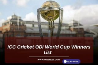 ICC Cricket ODI World Cup Winners