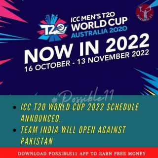 ICC Mens T20 World Cup 2022
