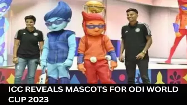 ICC reveals mascots for ODI World Cup