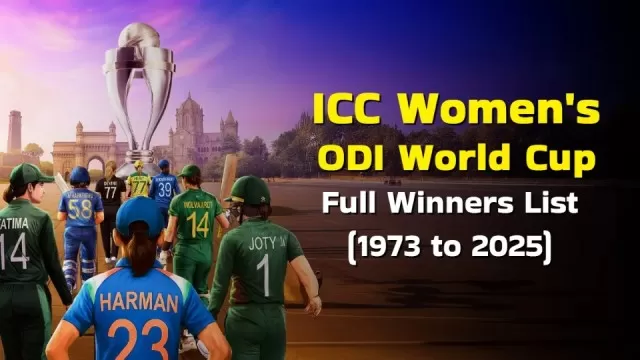 ICC Women’s Cricket World Cup Winners List