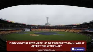 If IND vs NZ 1st Test