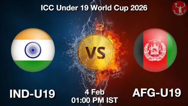 IND U19 vs AFG U19, Pitch Report,
