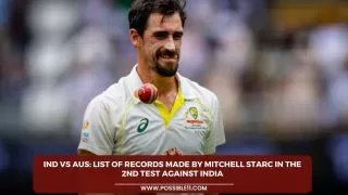 IND vs AUS: List of records
