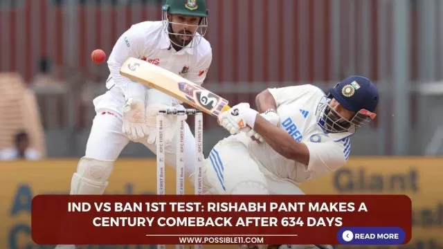 IND vs BAN 1st Test: Rishabh Pant
