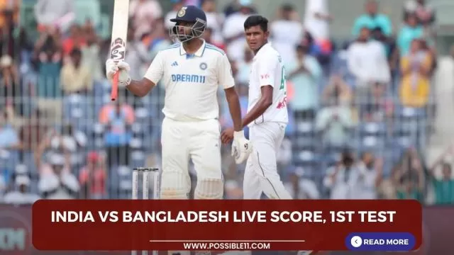 IND vs BAN: Ravichandran Ashwin scores second