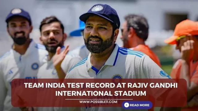 IND vs ENG: Team India Test record