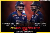 IND vs HKG Highlight,