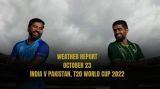 IND vs PAK Weather