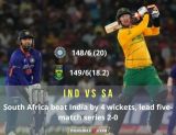 Ind vs SA 2nd