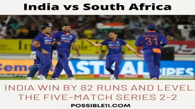 IND vs SA 4th T20 2022, Highlights: