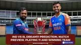 IND vs SL Dream11
