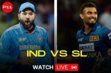 IND vs SL Live