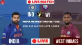 IND vs WI Live
