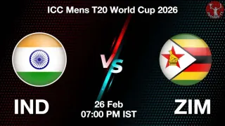IND vs ZIM T20 WC 2026,