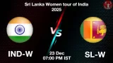 IND-W vs SL-W 2nd