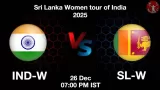 IND-W vs SL-W 3rd