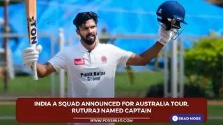 India A squad announced for Australia