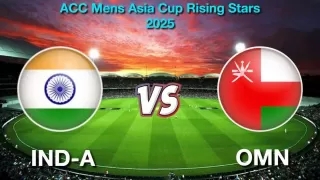 India A vs Oman, Match 10