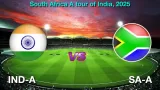 India-A vs South Africa-A