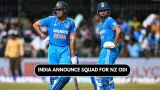 India Announce Squad for