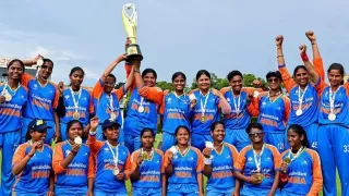 India Celebrates Womens Blind T20 World