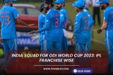 India squad for ODI