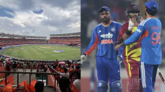 India T20I Record at Rajiv Picture