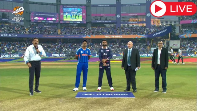 India vs USA Match Live Scorecard, IND