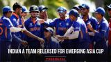 Indian A Team Released