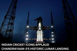 Indian Cricketers reaction on Chandrayaan-3s Landing