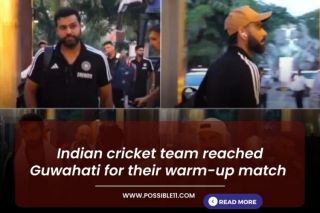 Indian cricket team reached Guwahati for