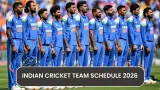 Indian Cricket Team Schedule