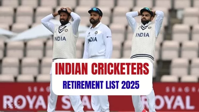 Indian Cricketers Retirement List 2025: Rohit Sharma,