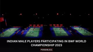 Indian Male Players Participating in BWF