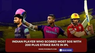 Indian player who scored most 50s