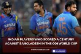 Indian players who scored