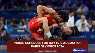 Indian schedule for Day 14 (9