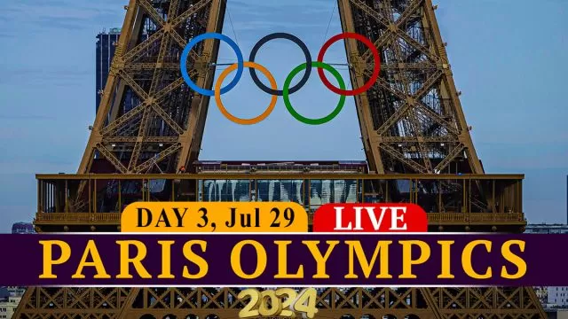 Indian schedule for Day 3 (July 29)