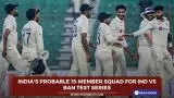 Indias probable 15-member squad
